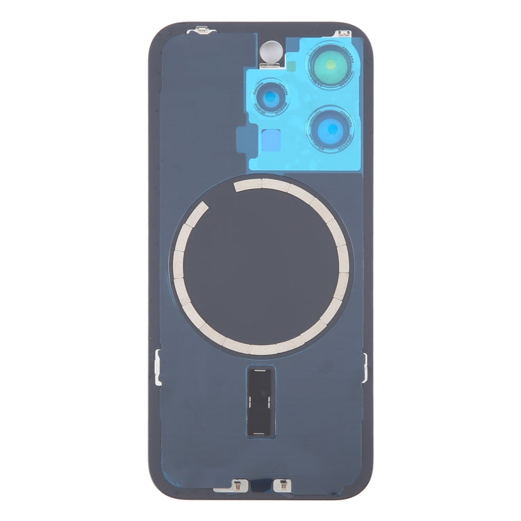 Back Glass Panel for for Apple iPhone 15 Pro Titanium with Camera Lens - EGFix
