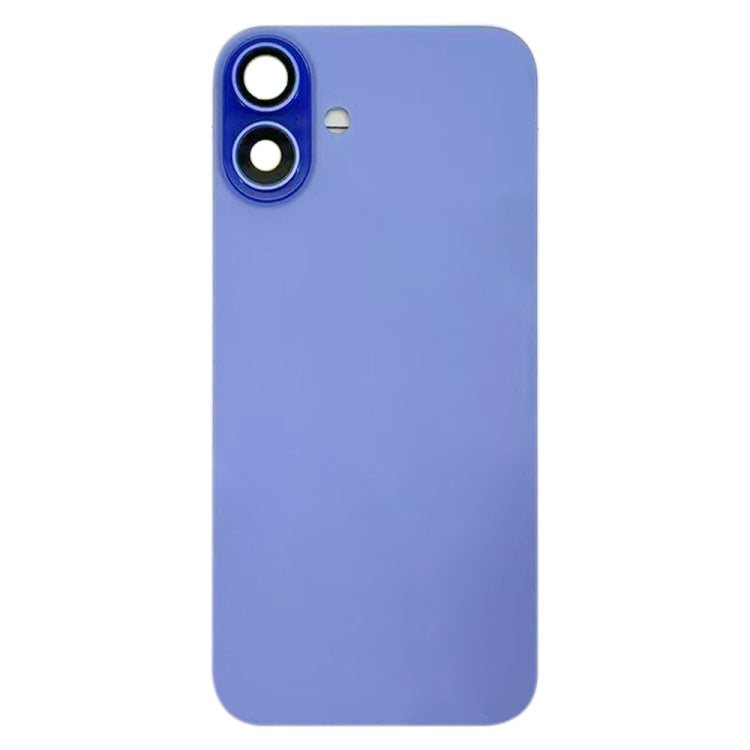 Back Glass Panel for for Apple iPhone 16 Cyan with Camera Lens - EGFix