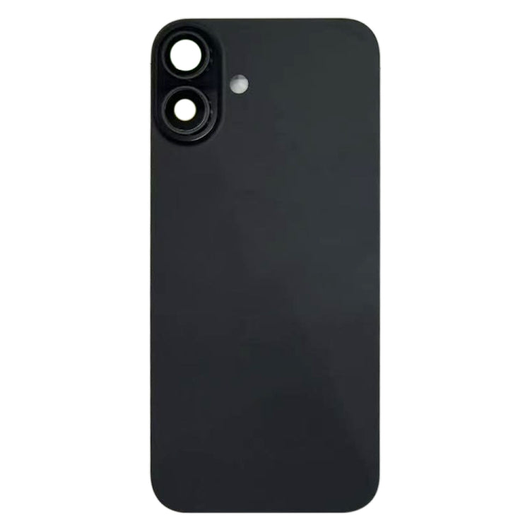 Back Glass Panel for for Apple iPhone 16 Plus Black with Camera Lens - EGFix