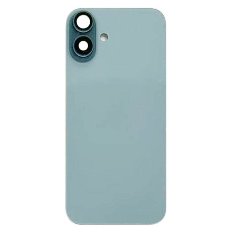 Back Glass Panel for for Apple iPhone 16 Plus Green with Camera Lens - EGFix