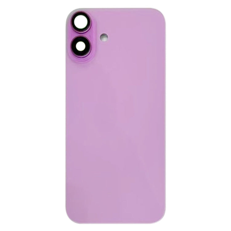 Back Glass Panel for for Apple iPhone 16 Plus Pink with Camera Lens - EGFix
