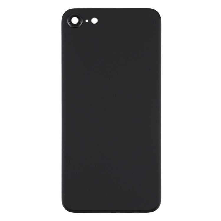 Back Glass Panel for for Apple iPhone SE 2020 Black with Camera Lens - EGFix