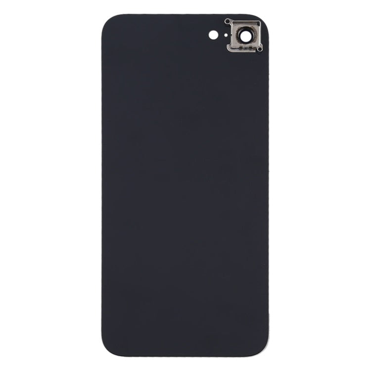 Back Glass Panel for for Apple iPhone SE 2020 Black with Camera Lens - EGFix