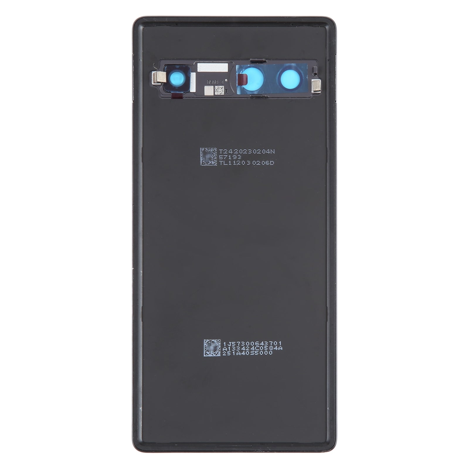 Back Panel for Google Pixel 7a Black with Camera Lens EGFix