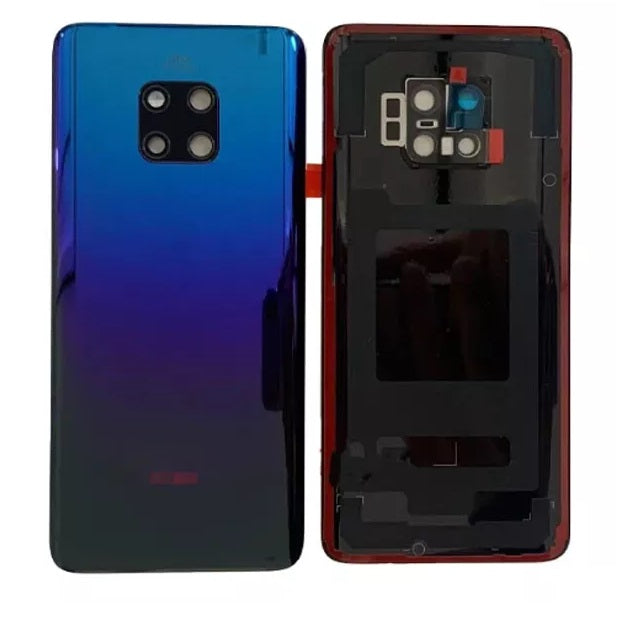 Back Glass Panel with Camera Lens for Huawei Mate 20 Pro Twilight