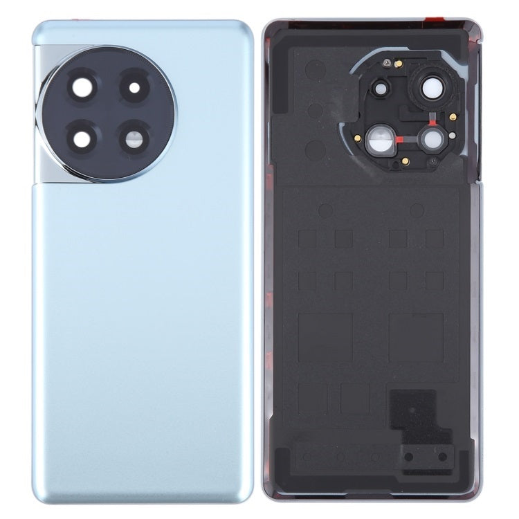 Back Glass Panel for Oneplus 11R Silver with Camera Lens