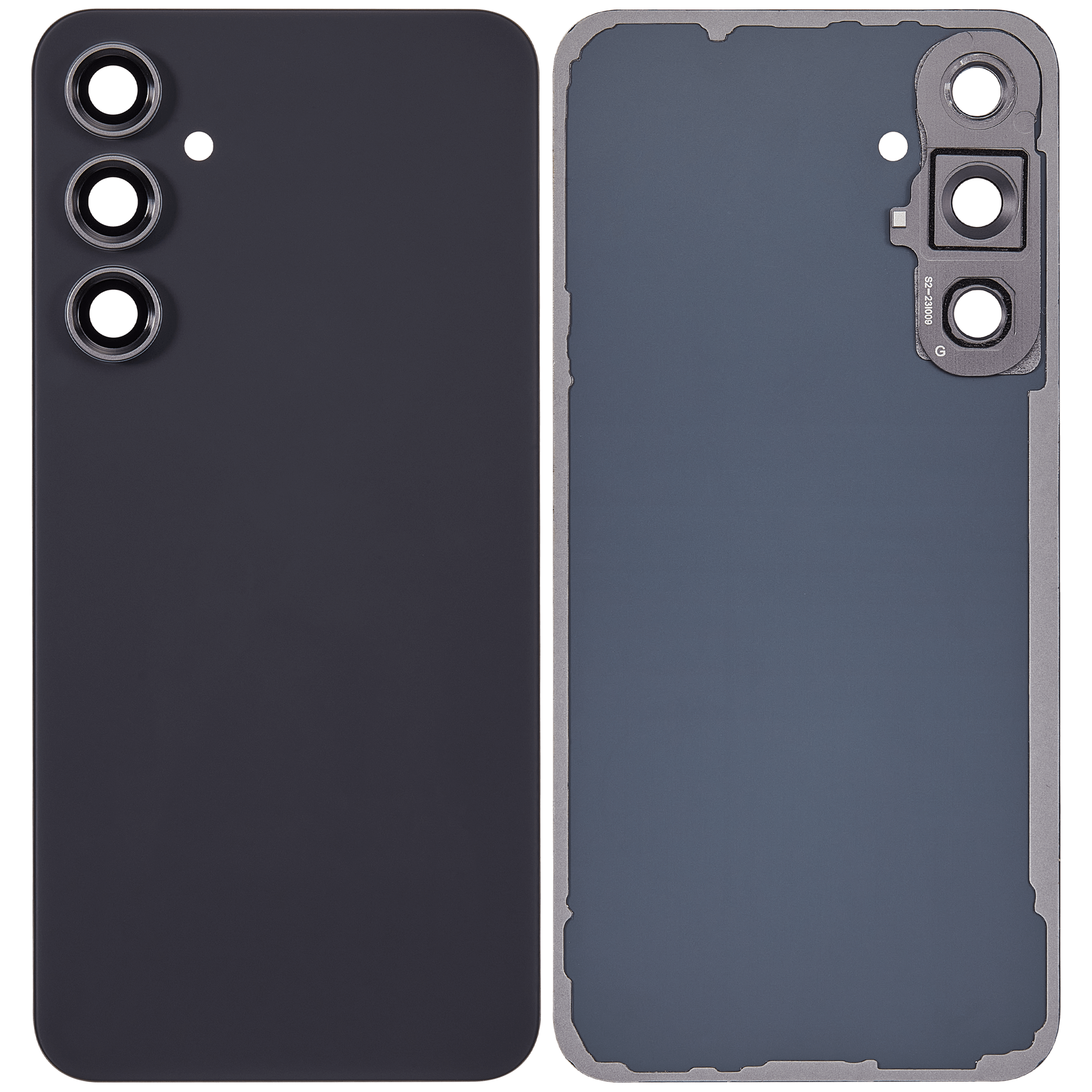 Back Glass Panel for Samsung Galaxy S23 FE 5G Graphite with Camera Lens