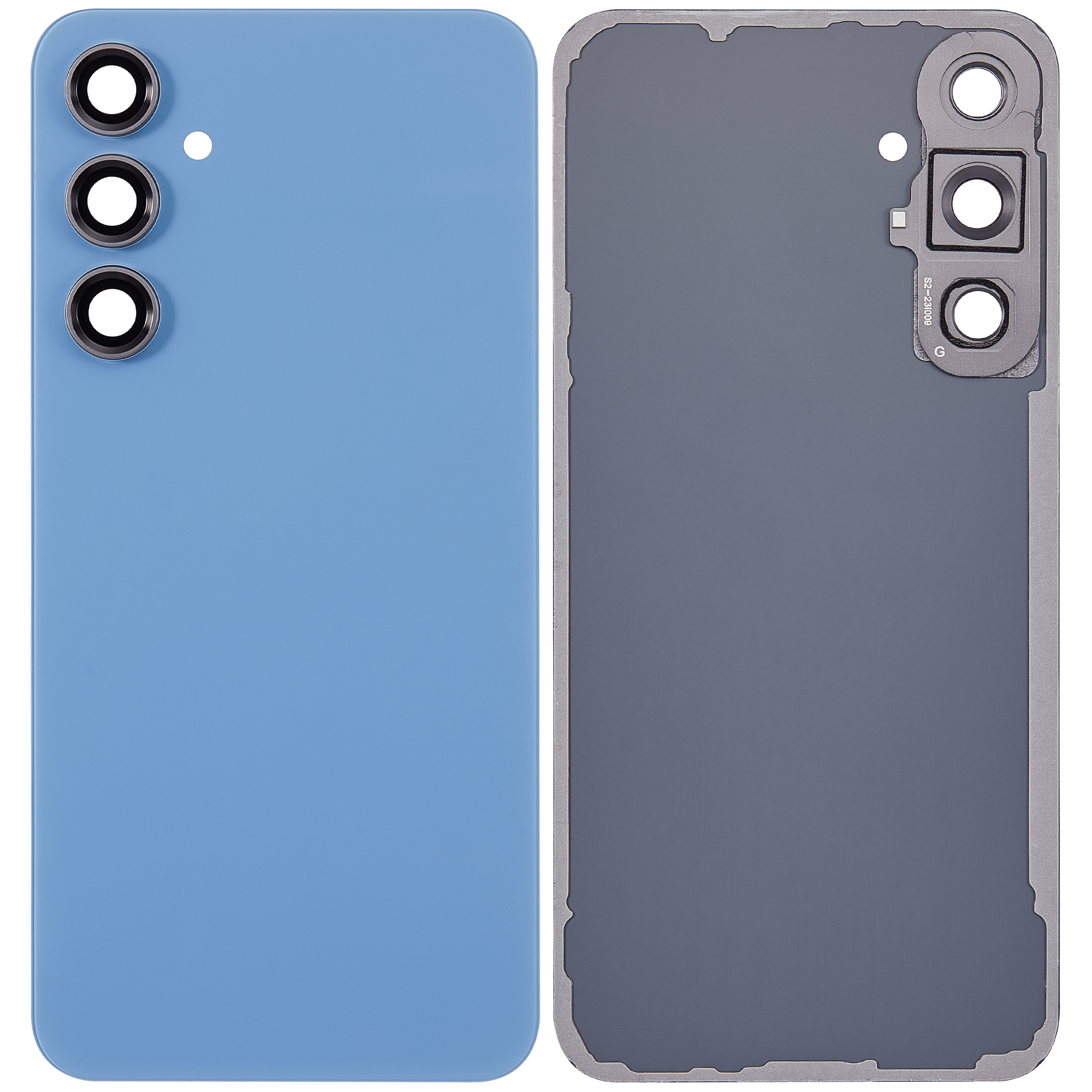 Back Glass Panel for Samsung Galaxy S23 FE 5G Indigo with Camera Lens