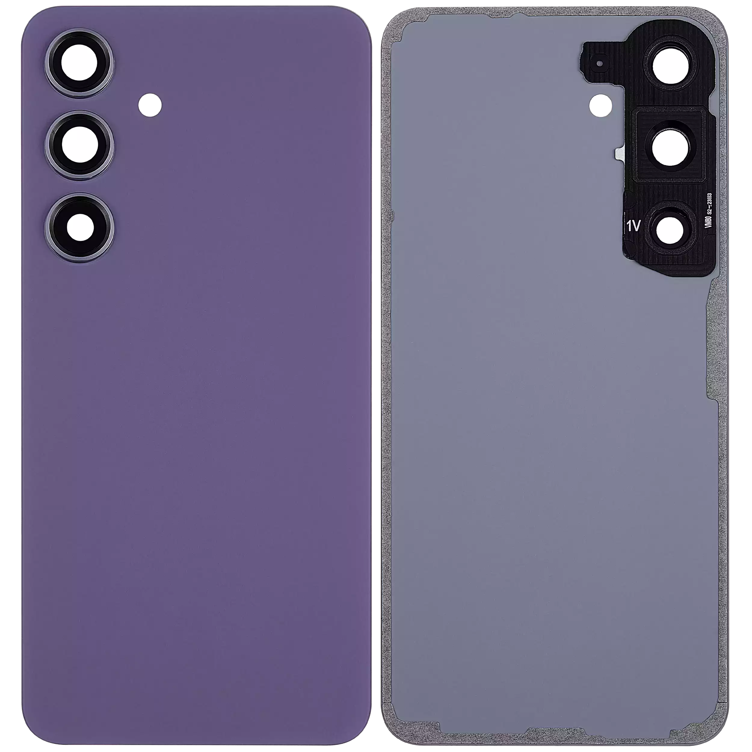 Back Glass Panel for Samsung Galaxy S24 5G Cobalt Violet with Camera Lens