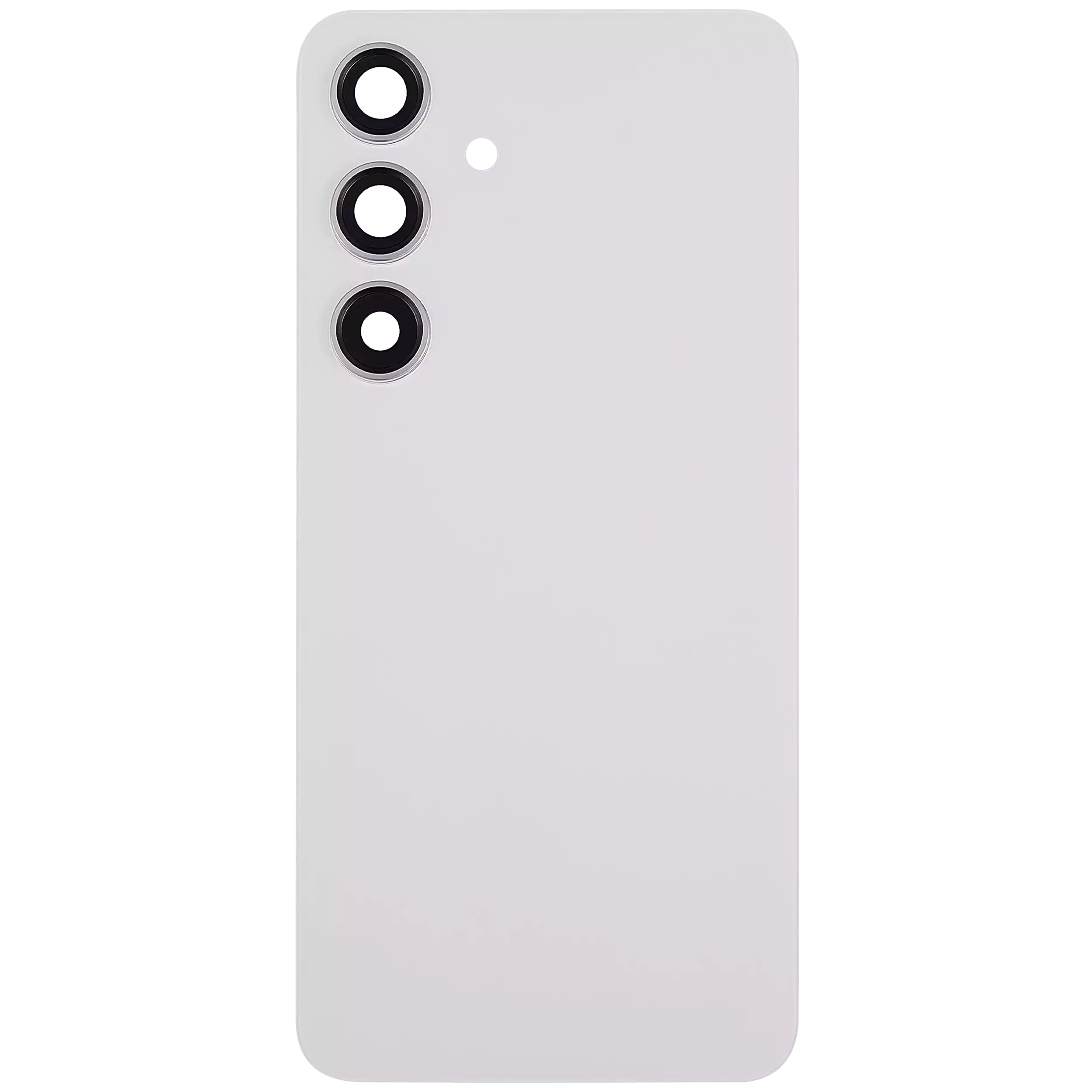 Back Glass Panel for Samsung Galaxy S24 5G Marble Grey with Camera Lens EGFix