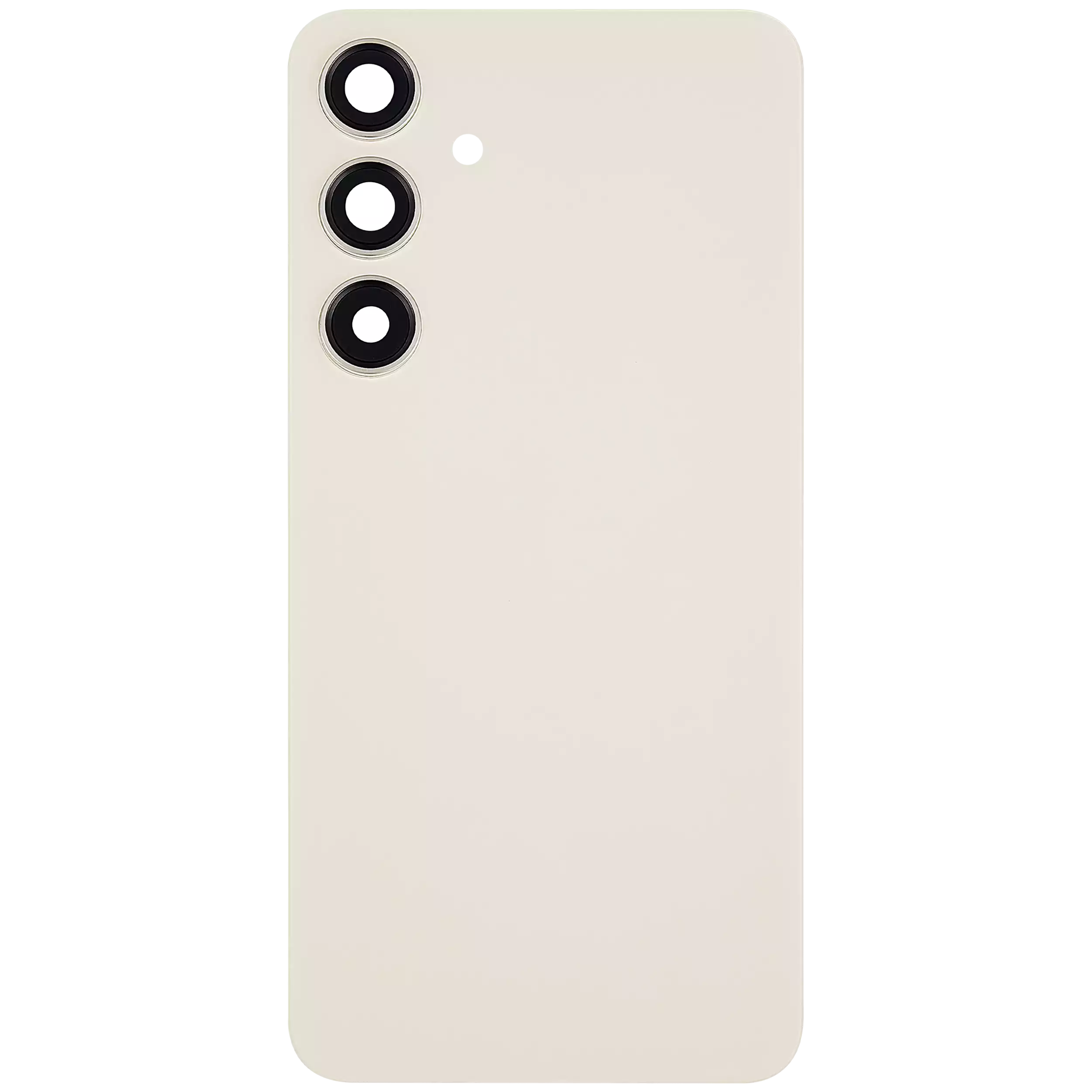 Back Glass Panel for Samsung Galaxy S24 Plus 5G Amber Yellow with Camera Lens EGFix