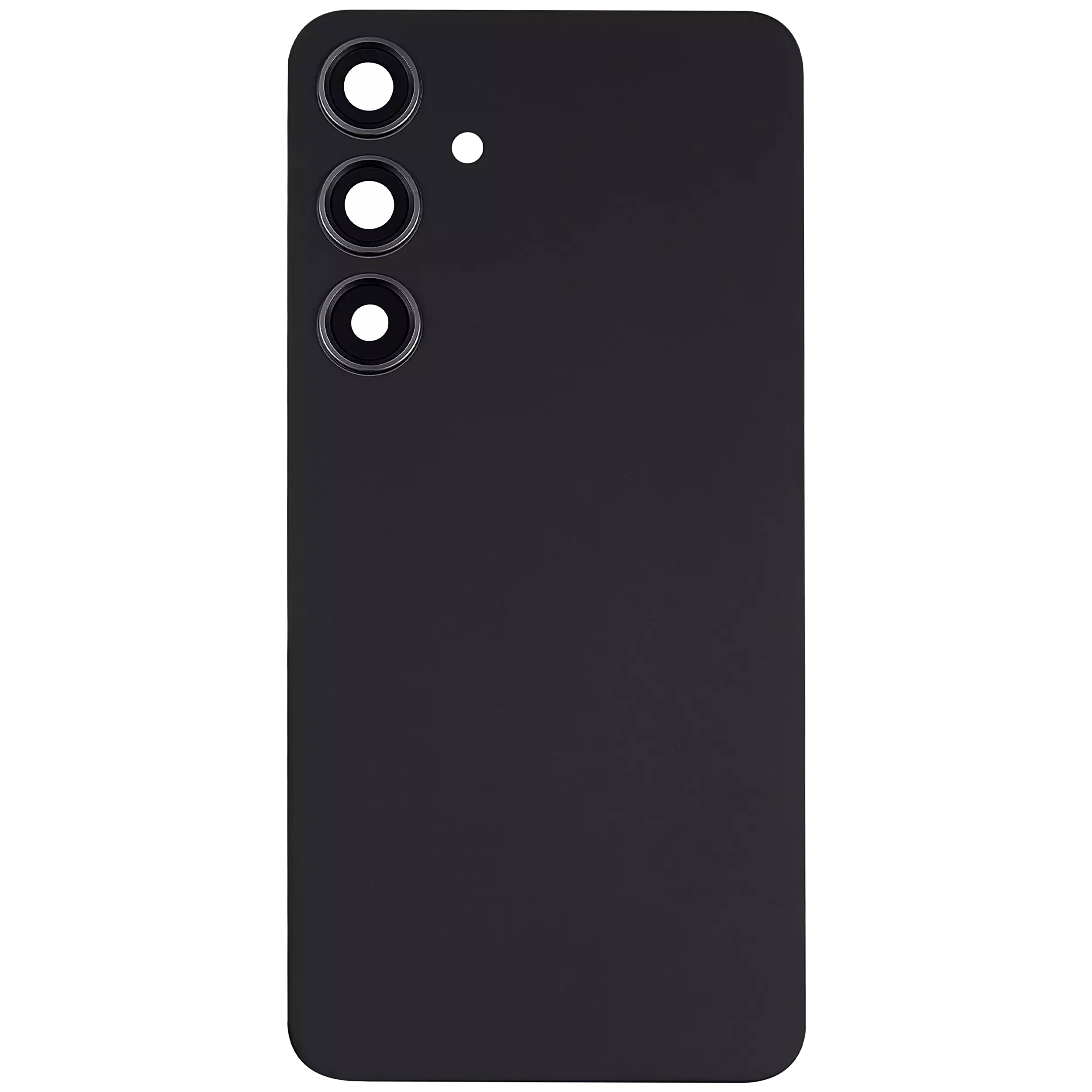 Back Glass Panel for Samsung Galaxy S24 Plus 5G Onyx Black with Camera Lens EGFix