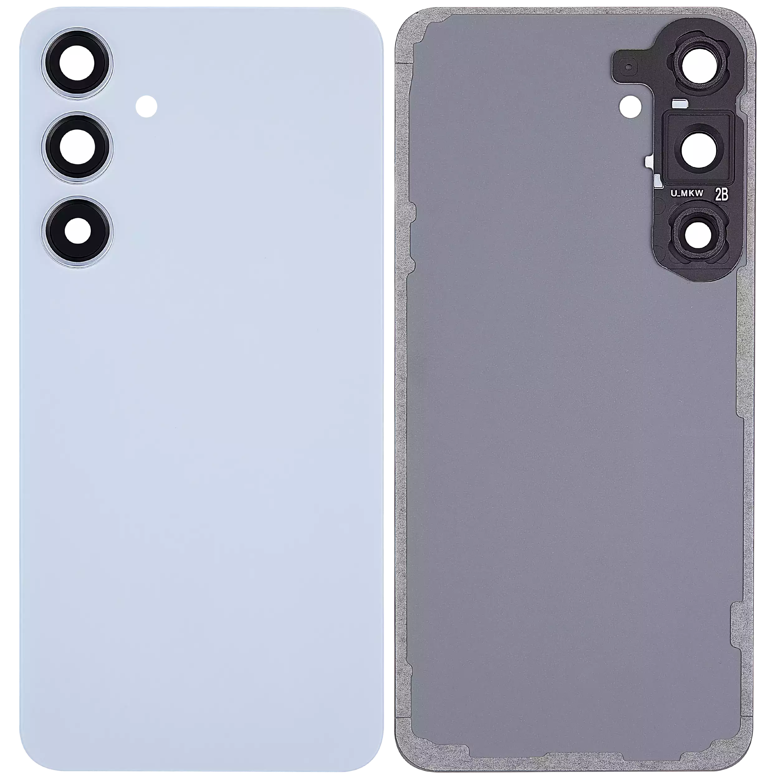 Back Glass Panel for Samsung Galaxy S24 Plus 5G Sapphire Blue with Camera Lens