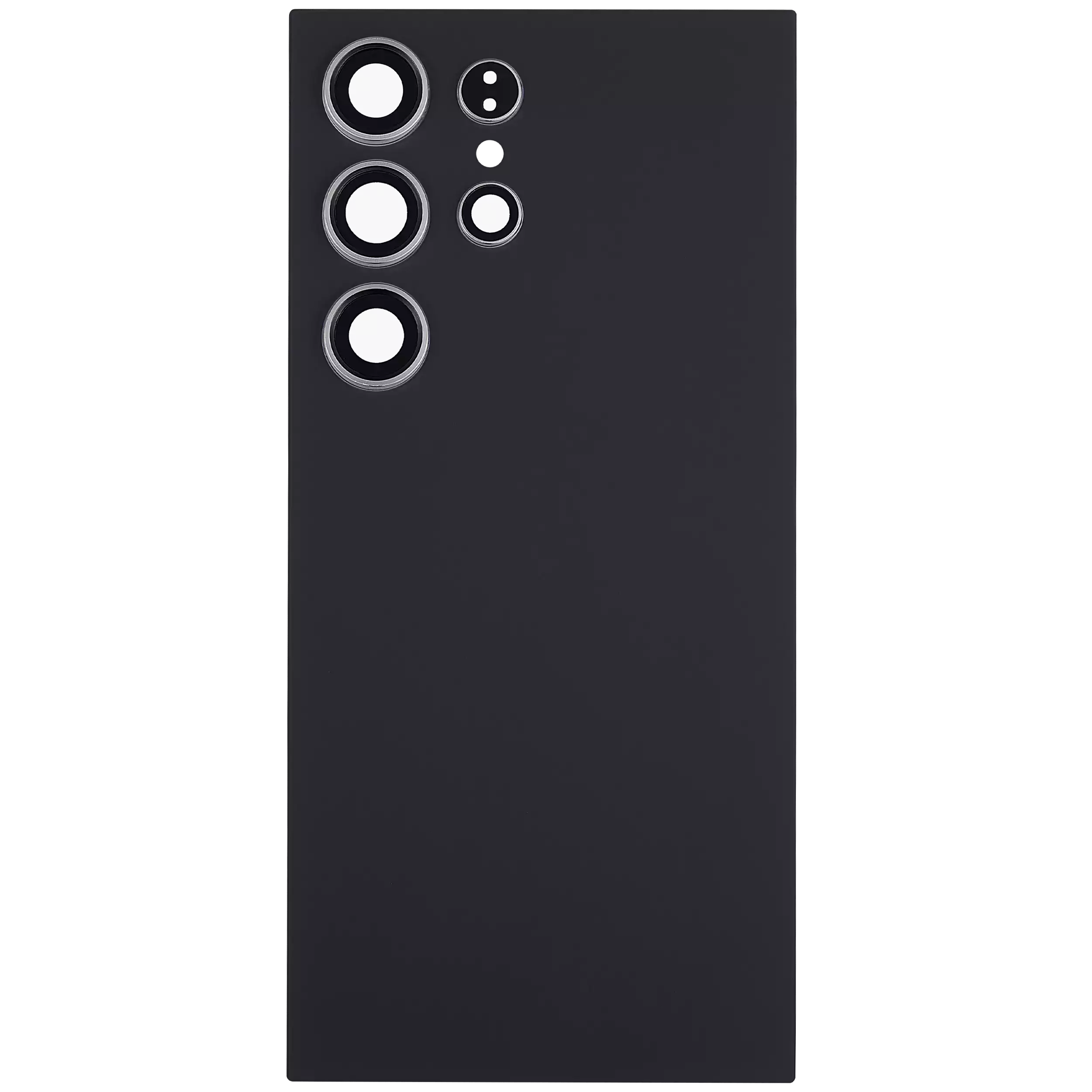 Back Glass Panel for Samsung Galaxy S24 Ultra 5G Titanium Black with Camera Lens EGFix