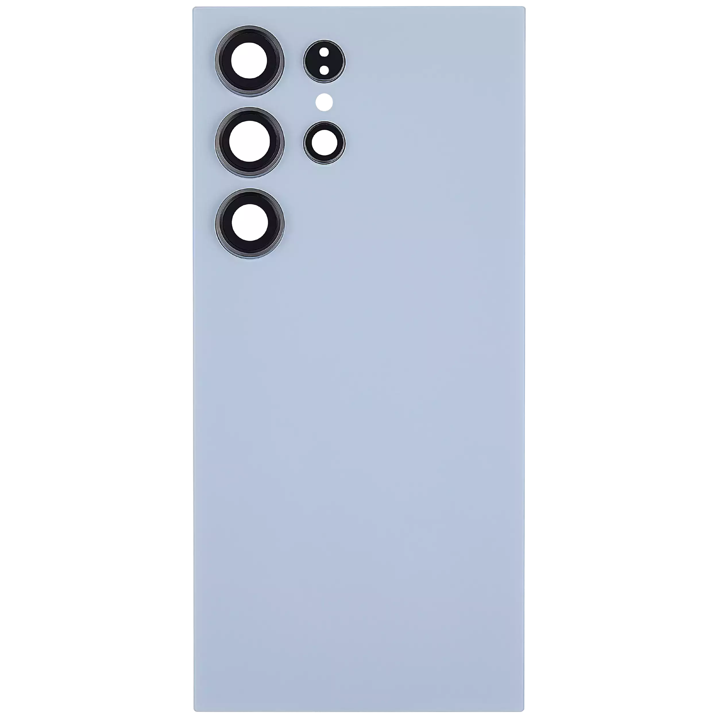 Back Glass Panel for Samsung Galaxy S24 Ultra 5G Titanium Blue with Camera Lens EGFix