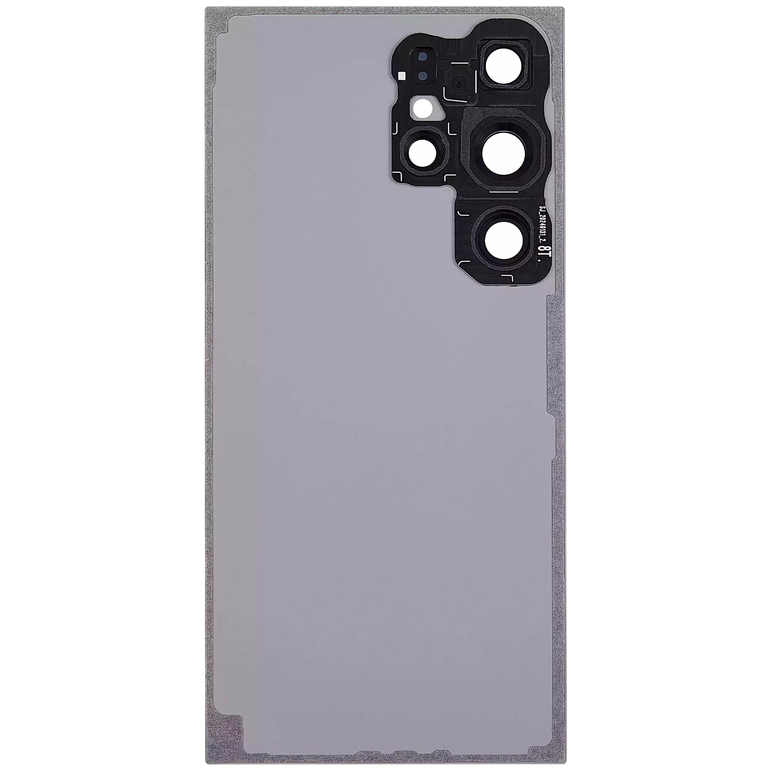 Back Glass Panel for Samsung Galaxy S24 Ultra 5G Titanium Orange with Camera Lens EGFix