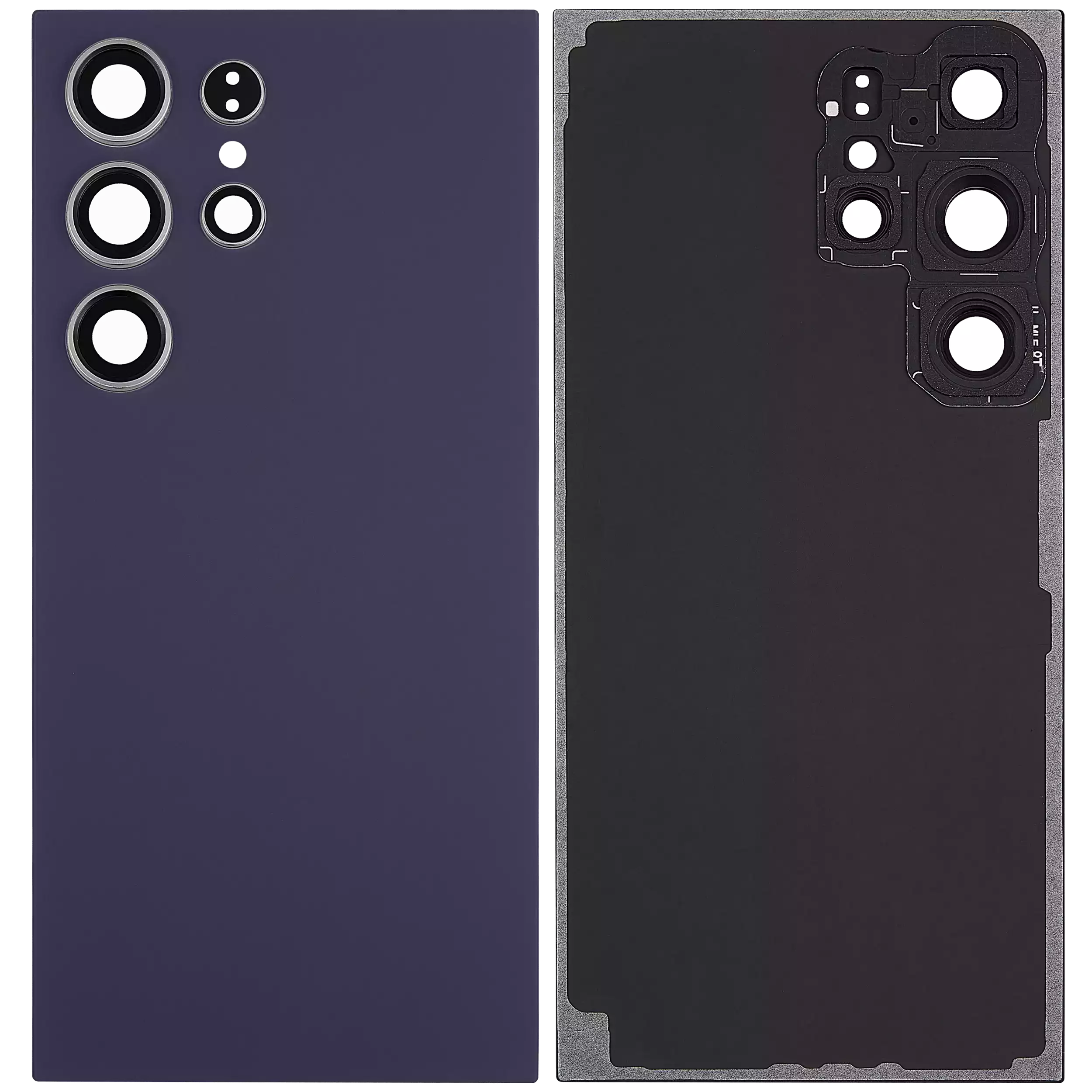 Back Glass Panel for Samsung Galaxy S24 Ultra 5G Titanium Violet with Camera Lens