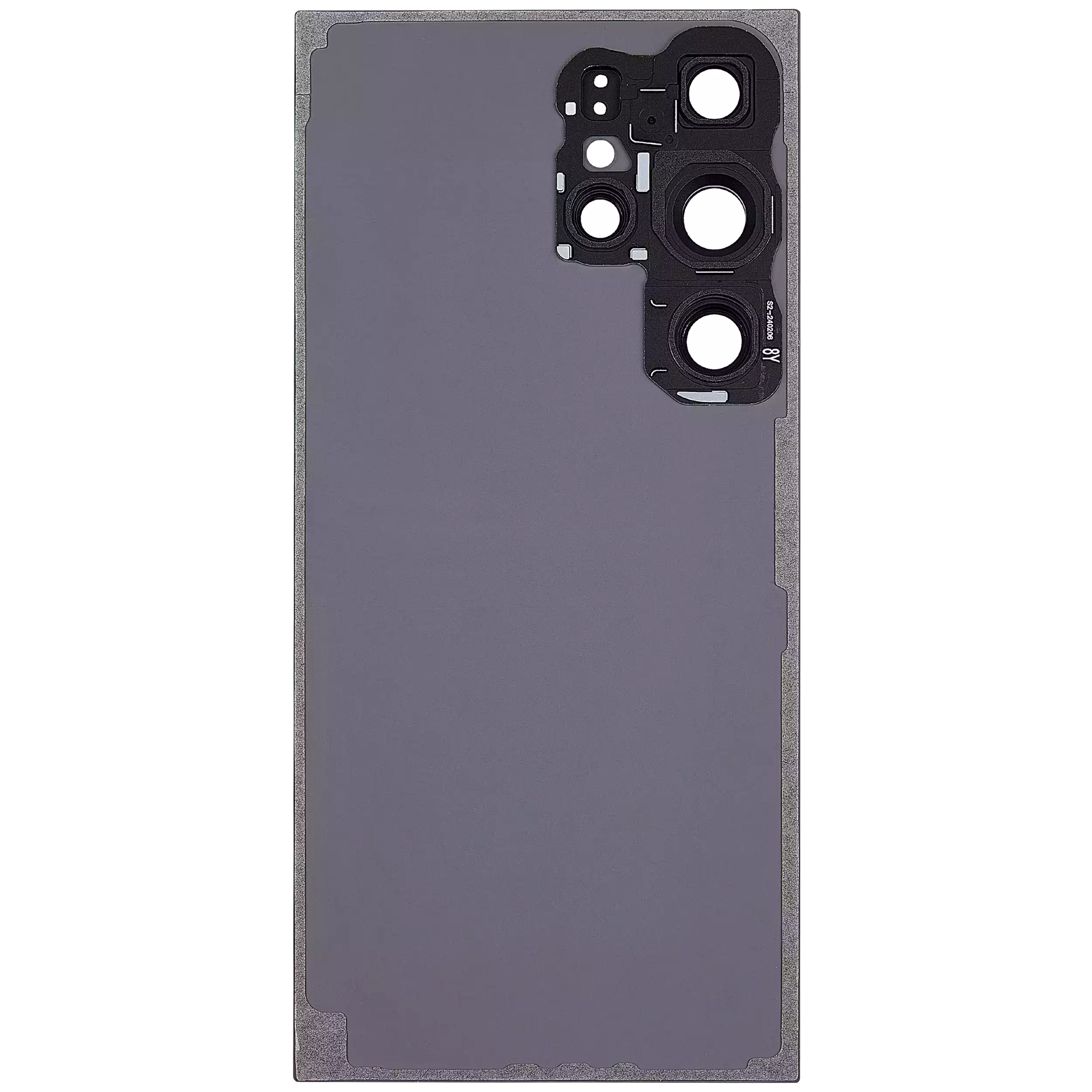 Back Glass Panel for Samsung Galaxy S24 Ultra 5G Titanium Yellow with Camera Lens EGFix