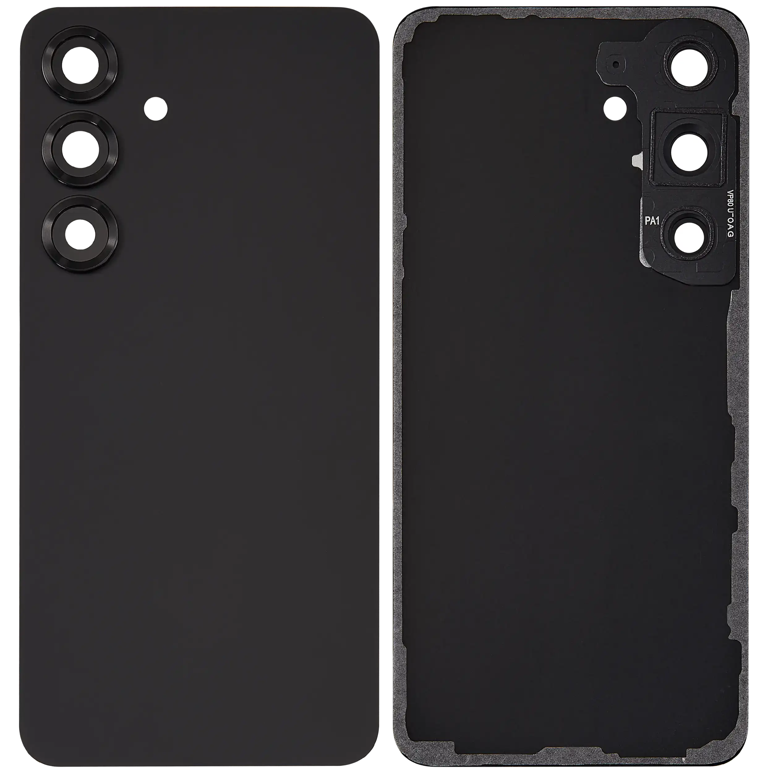 Back Glass Panel for Samsung Galaxy S25 5G Blue Black with Camera Lens