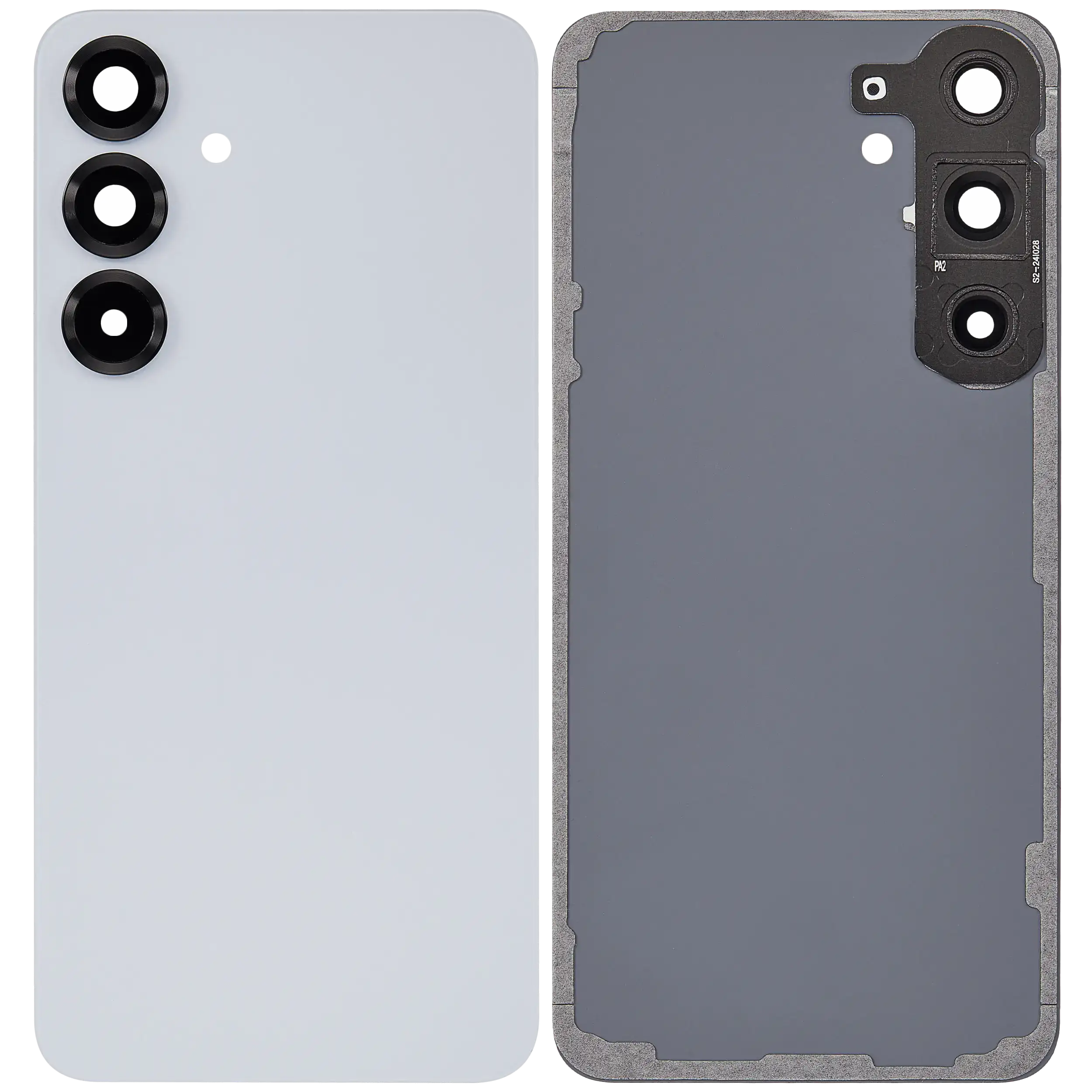 Back Glass Panel for Samsung Galaxy S25 Plus 5G Icy Blue with Camera Lens