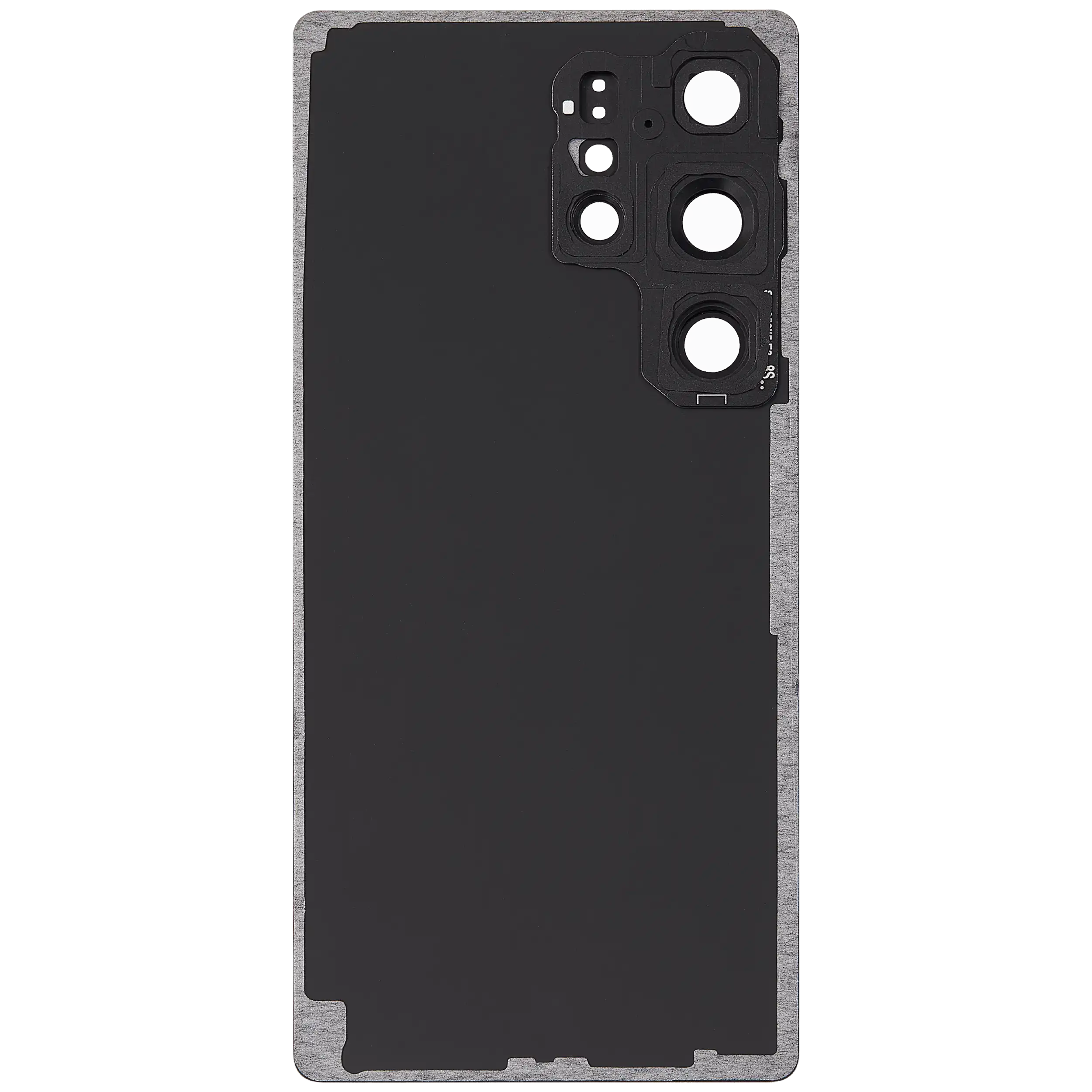 Back Glass Panel for Samsung Galaxy S25 Ultra with Camera Lens Black