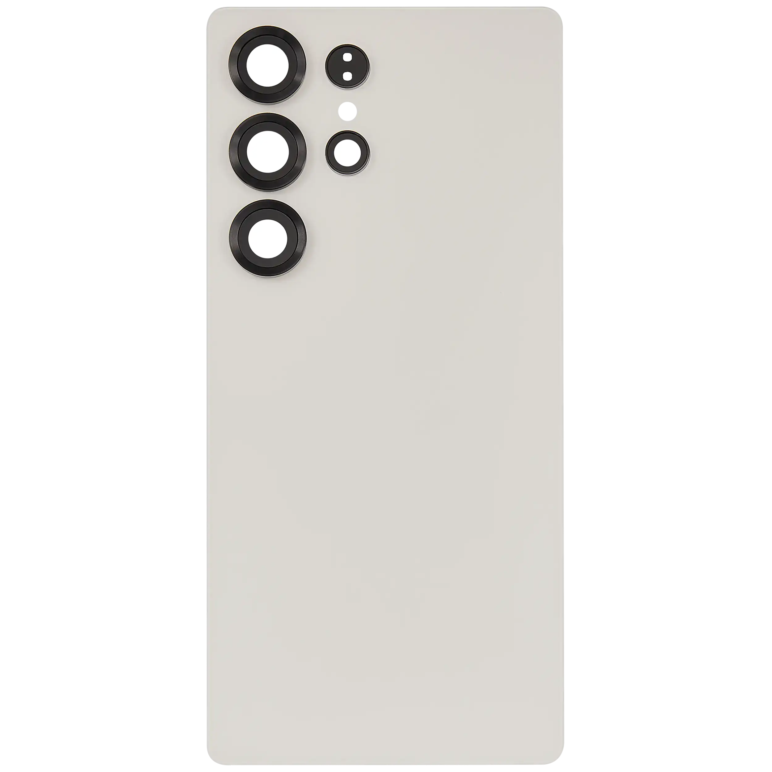 Back Glass Panel for Samsung Galaxy S25 Ultra with Camera Lens Gold