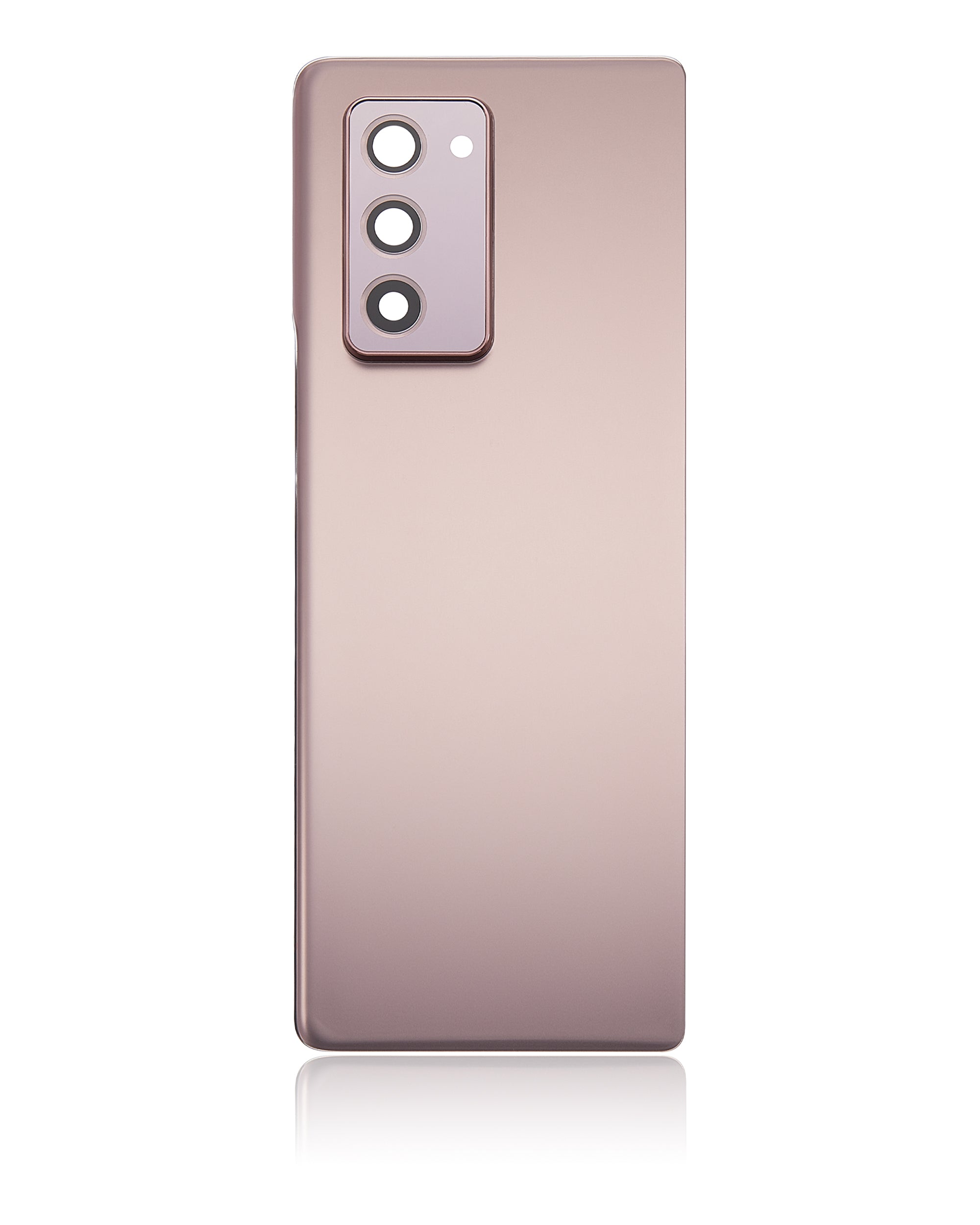 Back Glass Panel for Samsung Galaxy Z Fold 2 5G Bronze with Camera Lens - EGFix