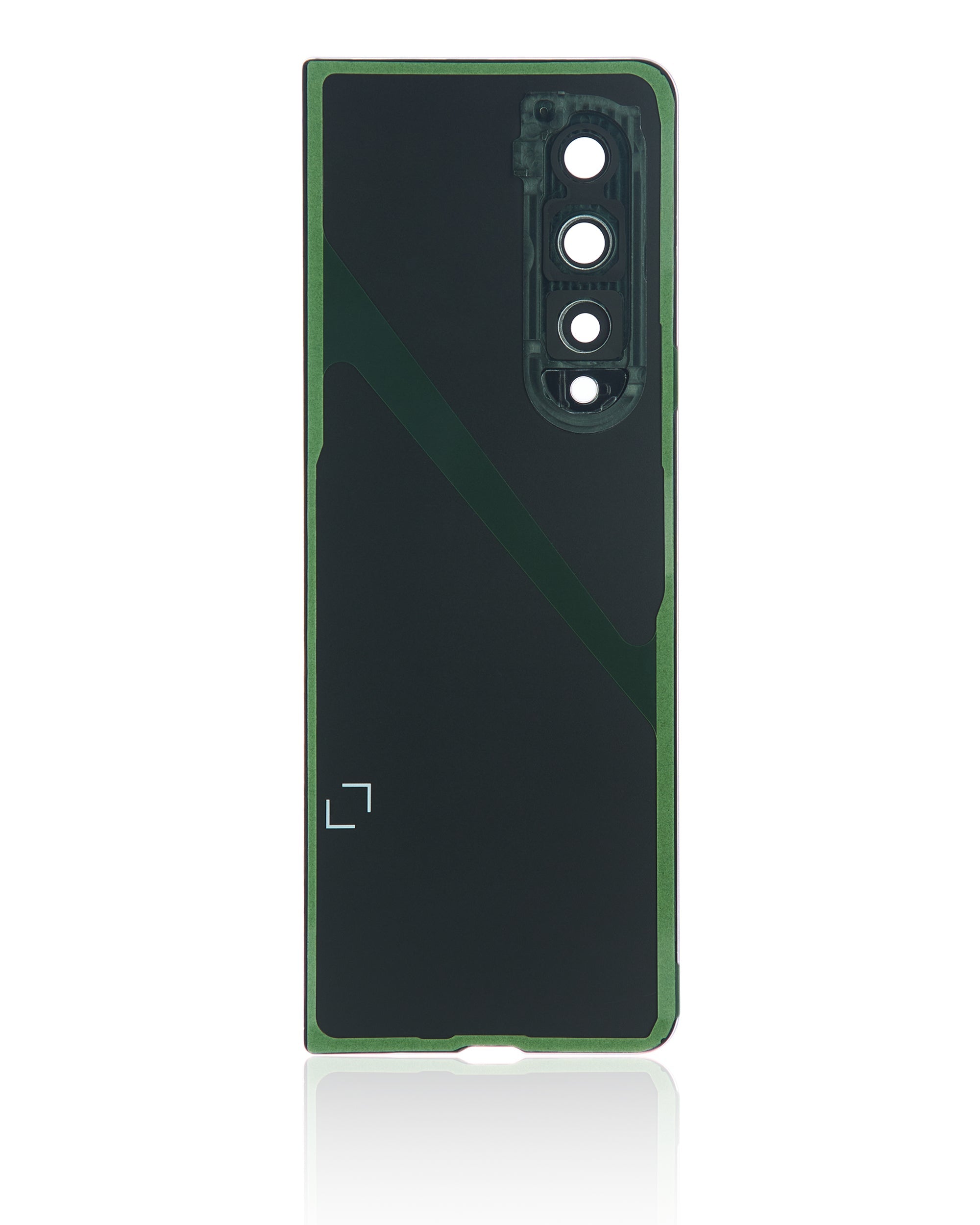 Back Glass Panel for Samsung Galaxy Z Fold 3 5G Green with Camera Lens - EGFix