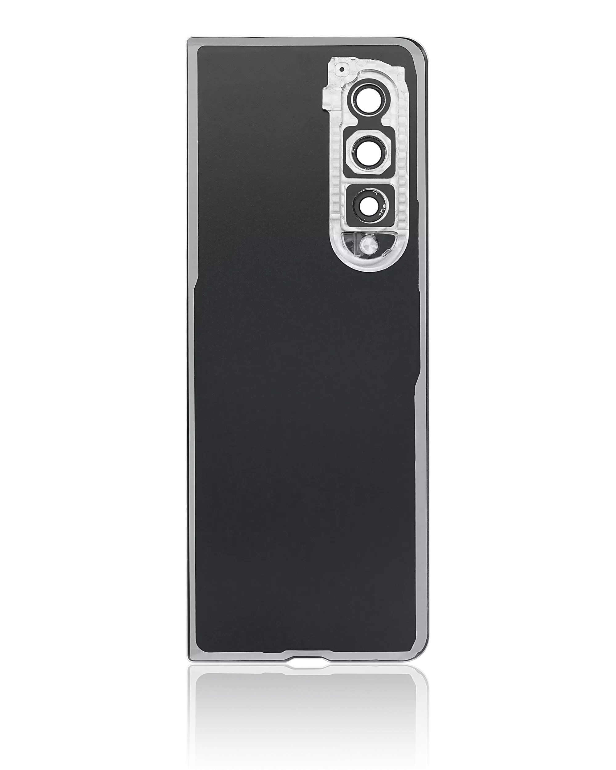 Back Glass Panel for Samsung Galaxy Z Fold 3 5G Silver with Camera Lens - EGFix