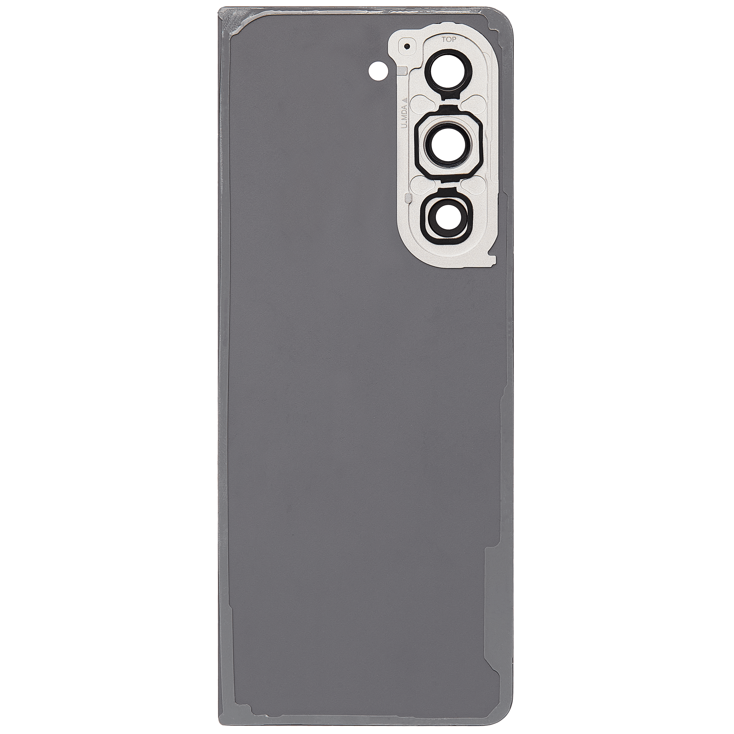 Back Glass Panel for Samsung Galaxy Z Fold 5 5G Cream with Camera Lens - EGFix