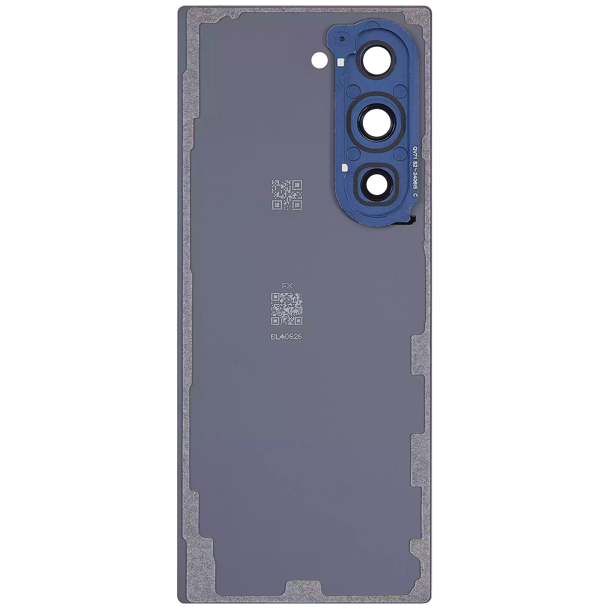 Back Glass Panel for Samsung Galaxy Z Fold 6 5G Navy with Camera Lens - EGFix