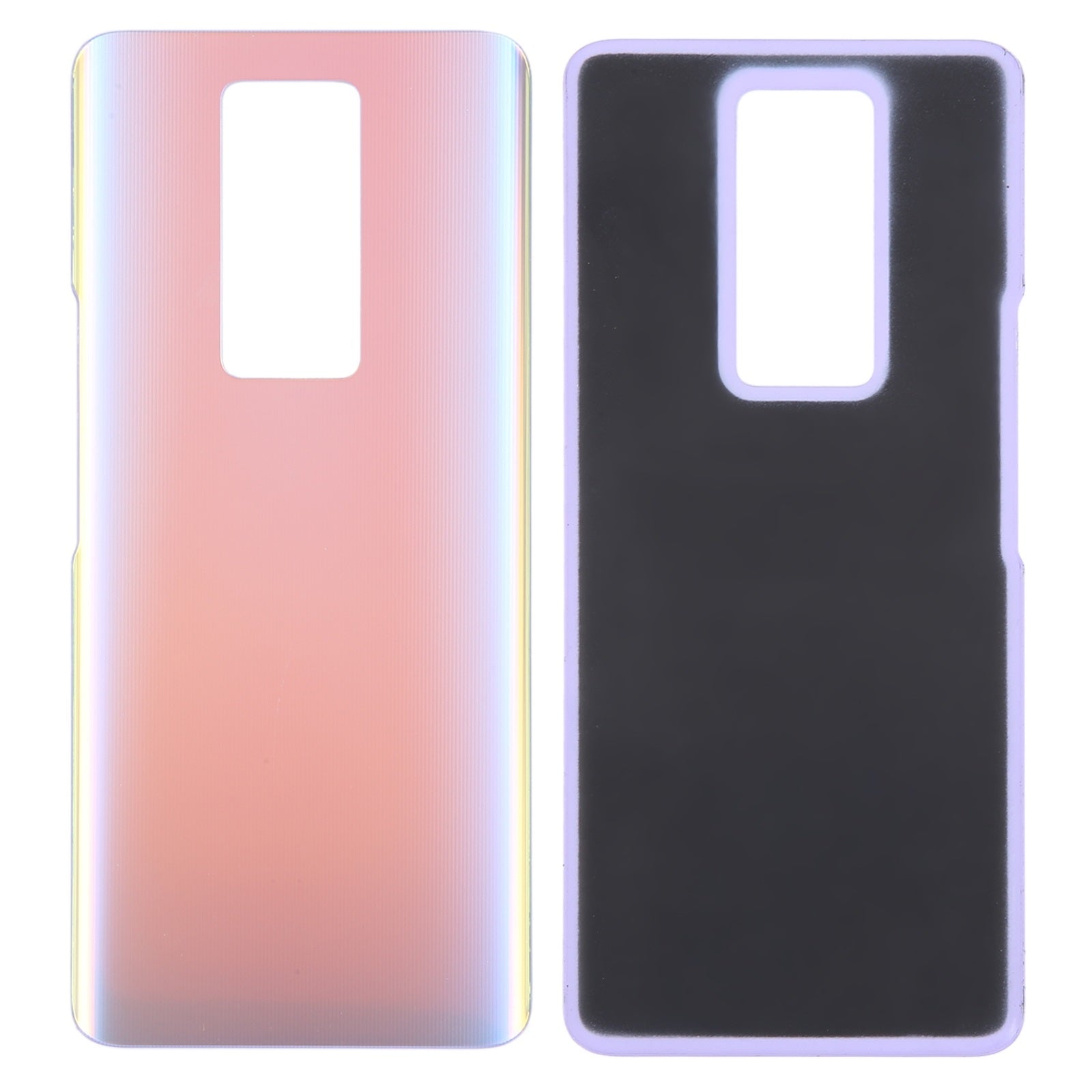 Back Glass Panel for Tecno Phantom X Orange - EGFix