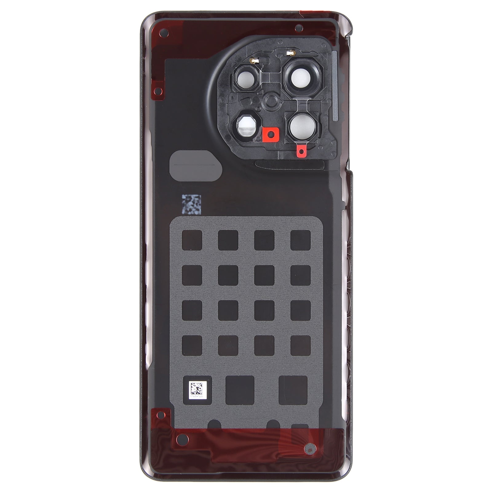 Back Glass Panel with Camera Lens for Oneplus 11 Black - EGFix