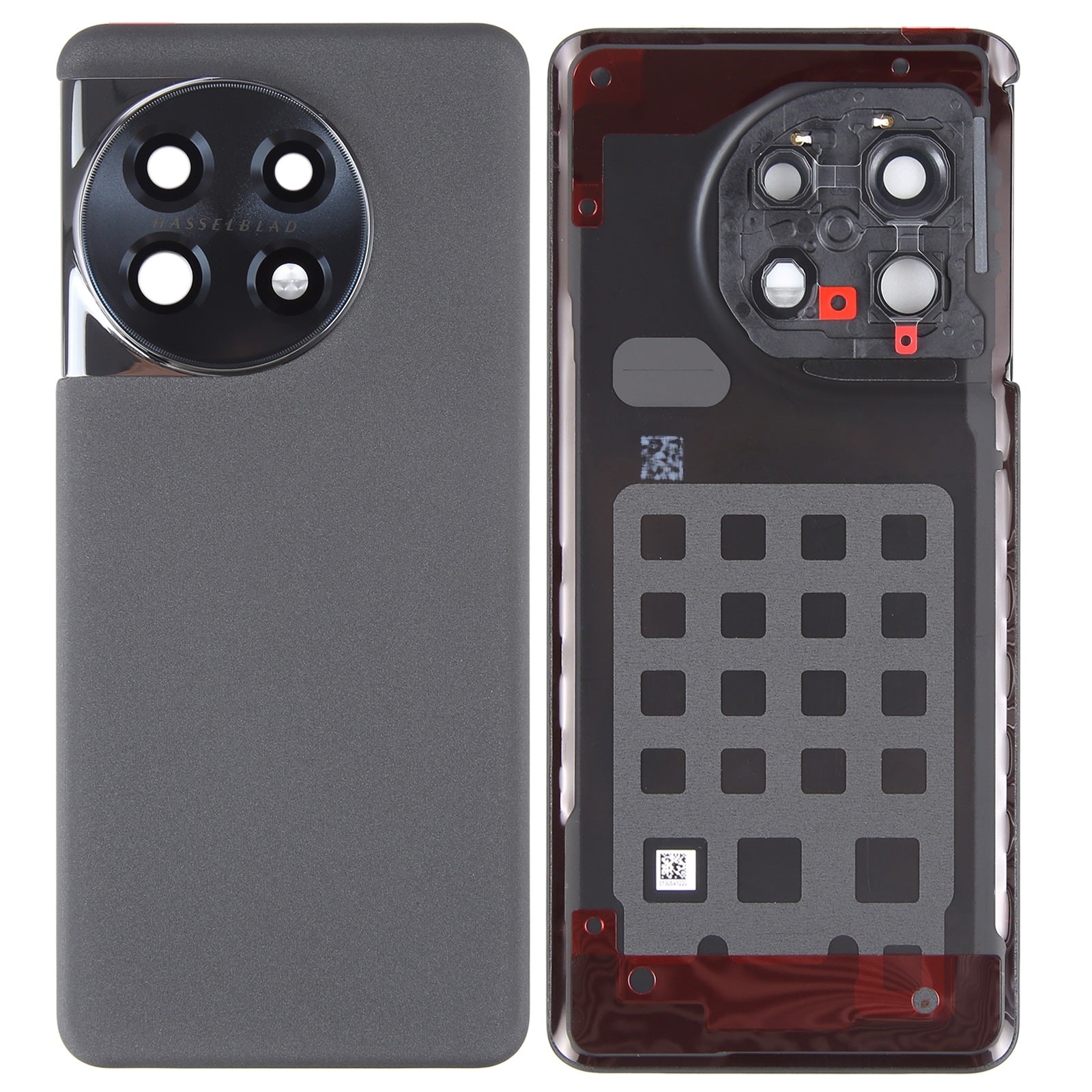 Back Glass Panel with Camera Lens for Oneplus 11 Black - EGFix