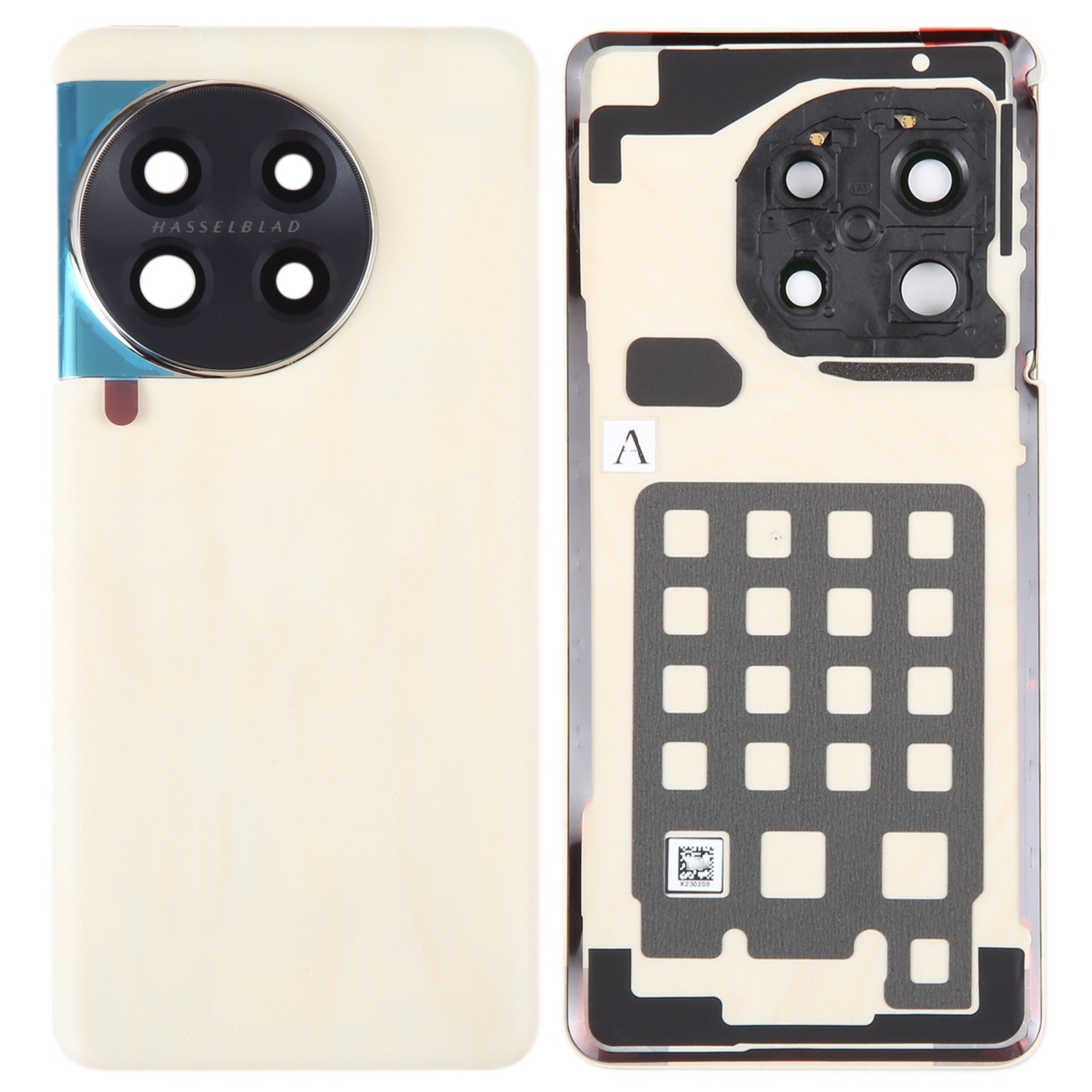Back Glass Panel with Camera Lens for Oneplus 11 Gold - EGFix