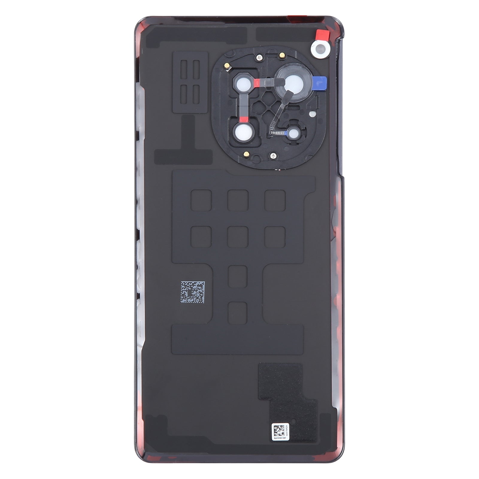 Back Glass Panel with Camera Lens for Oneplus 12R Black - EGFix