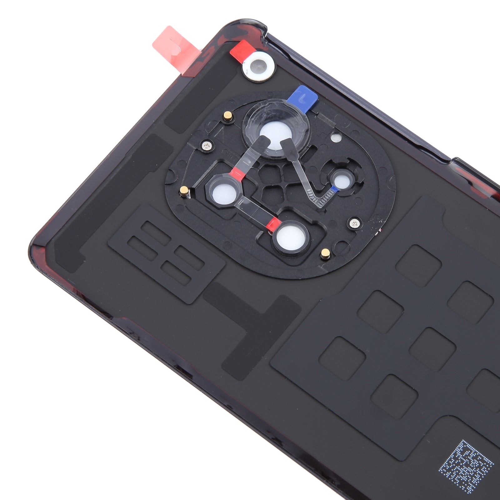 Back Glass Panel with Camera Lens for Oneplus 12R Black - EGFix