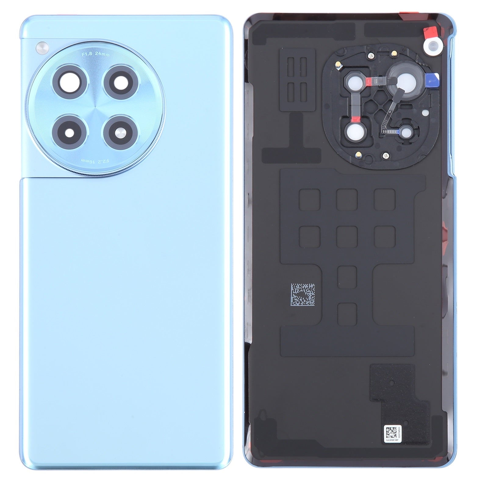 Back Glass Panel with Camera Lens for Oneplus 12R Blue - EGFix