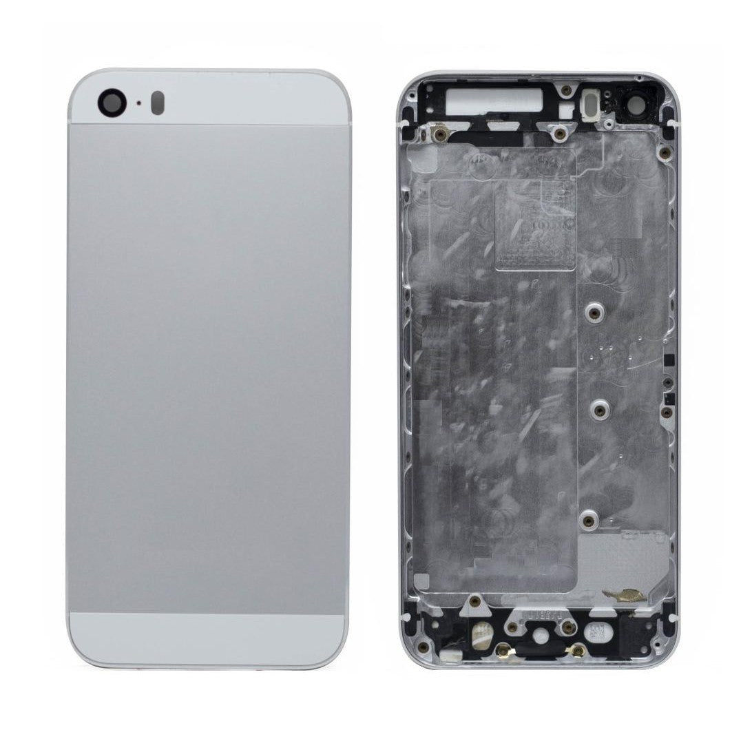 Back Panel for Apple iPhone 5S Silver - EGFix