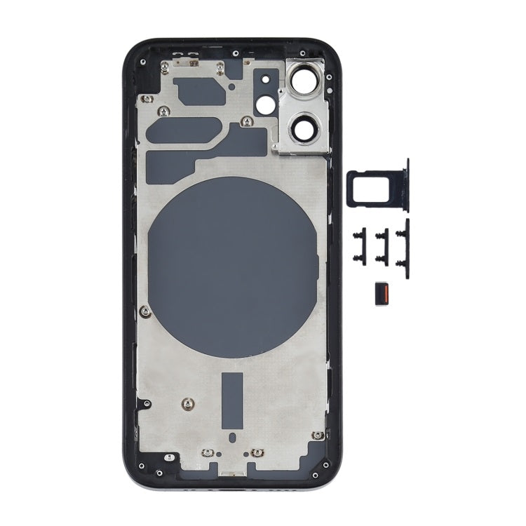 Back Panel Housing Body for Apple iPhone 12 Mini Black