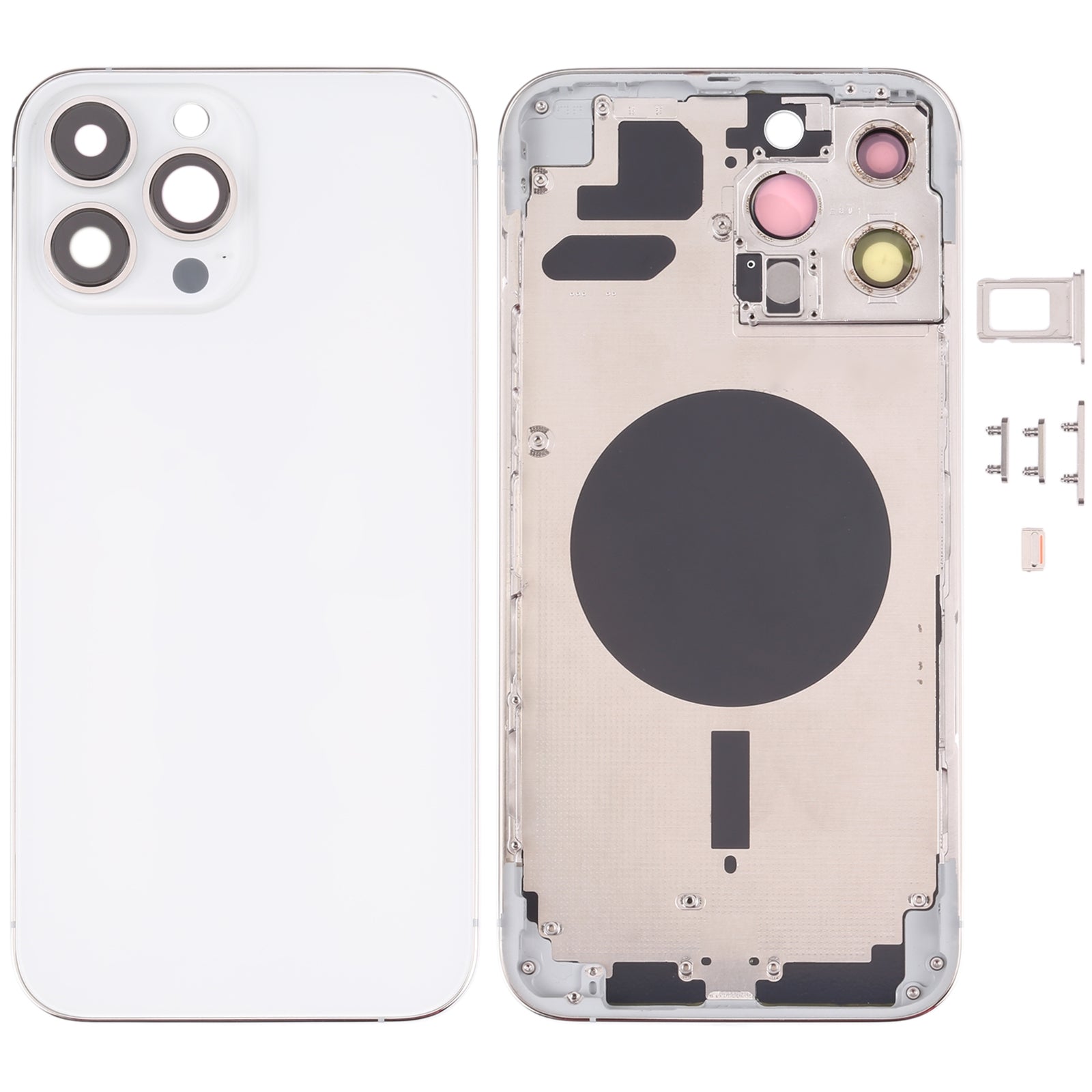 Back Panel Housing Body for Apple iPhone 13 Pro White EGFix