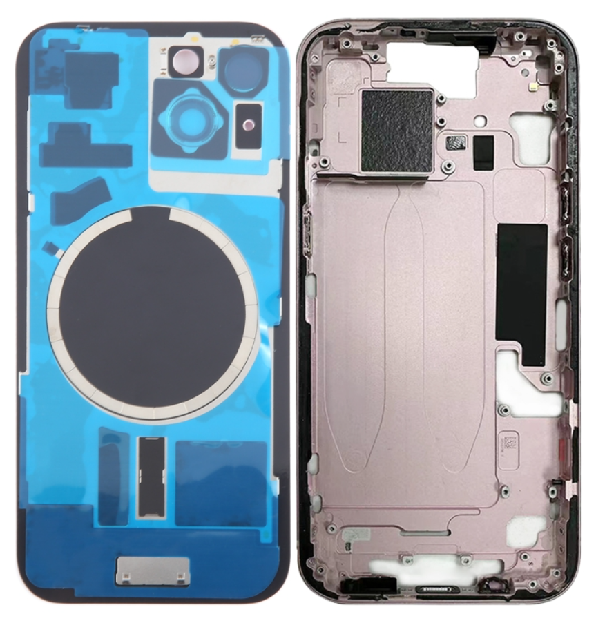 Back Panel Housing Body for Apple iPhone 15 Pink