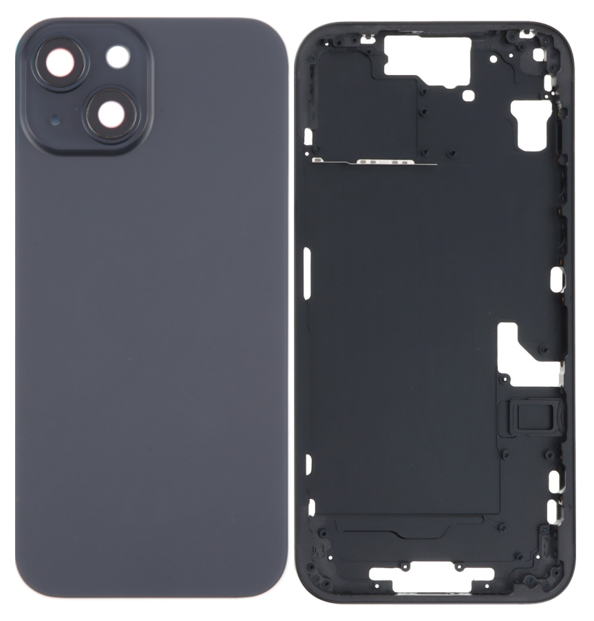 Back Panel Housing Body for Apple iPhone 15 Plus Black – EGFix