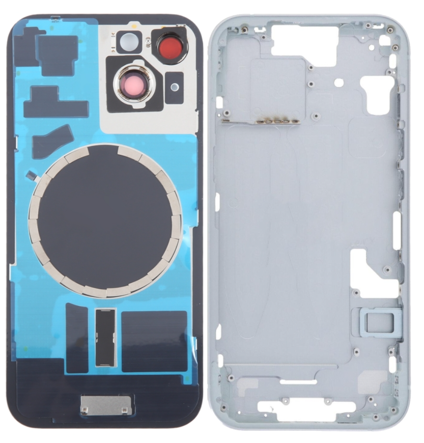 Back Panel Housing Body for Apple iPhone 15 Plus Blue