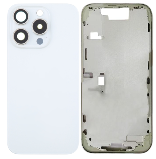 Back Panel Housing Body for Apple iPhone 16 Pro Max White - EGFix