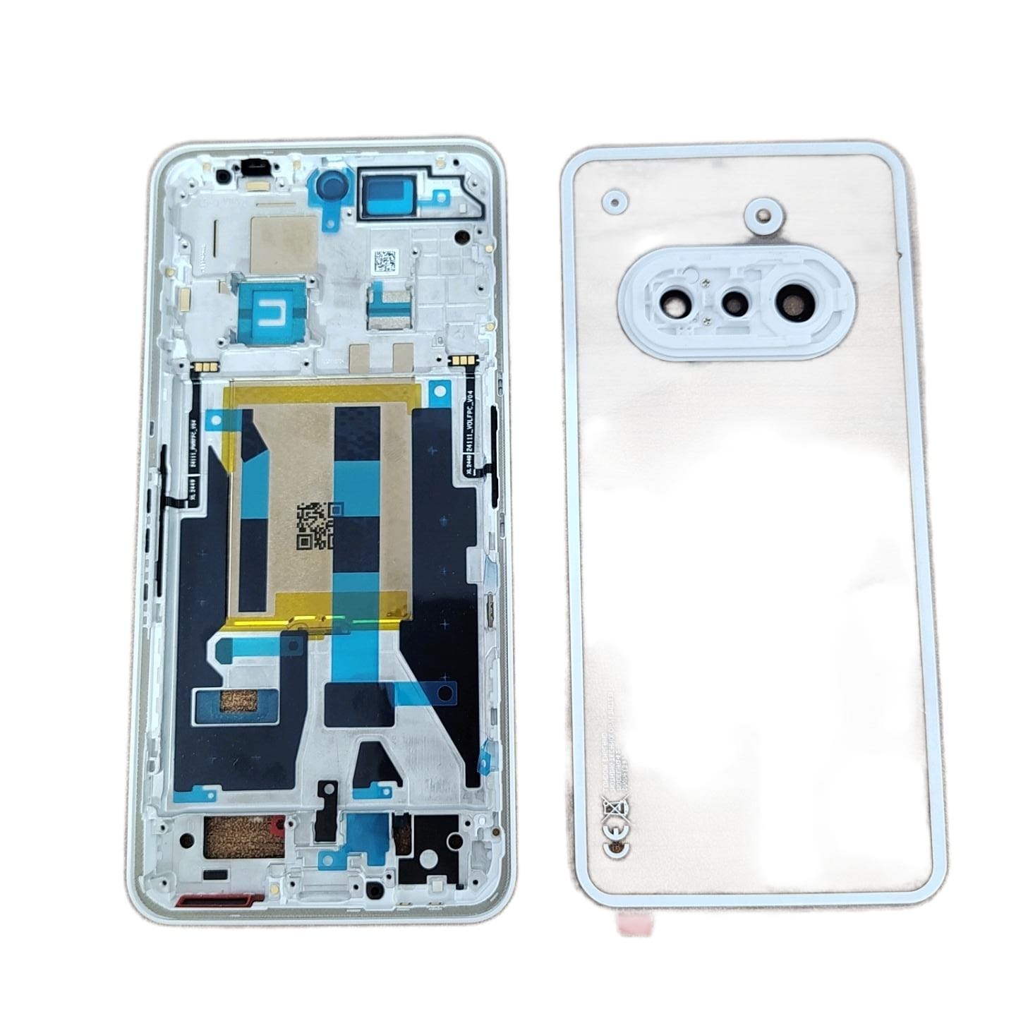 Back Panel Housing Body for Nothing Phone 3A White