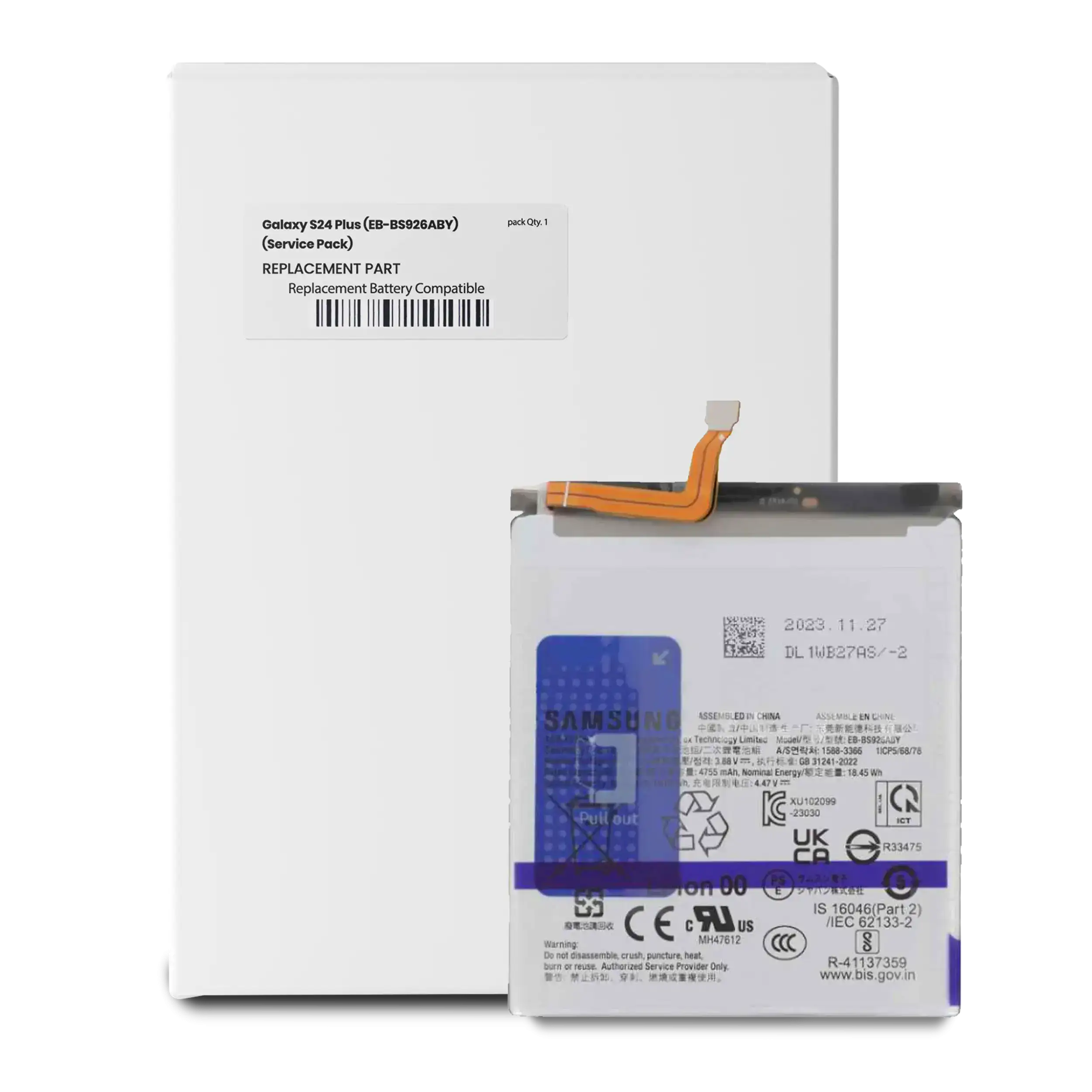 Battery for Samsung Galaxy S24 Plus 5G