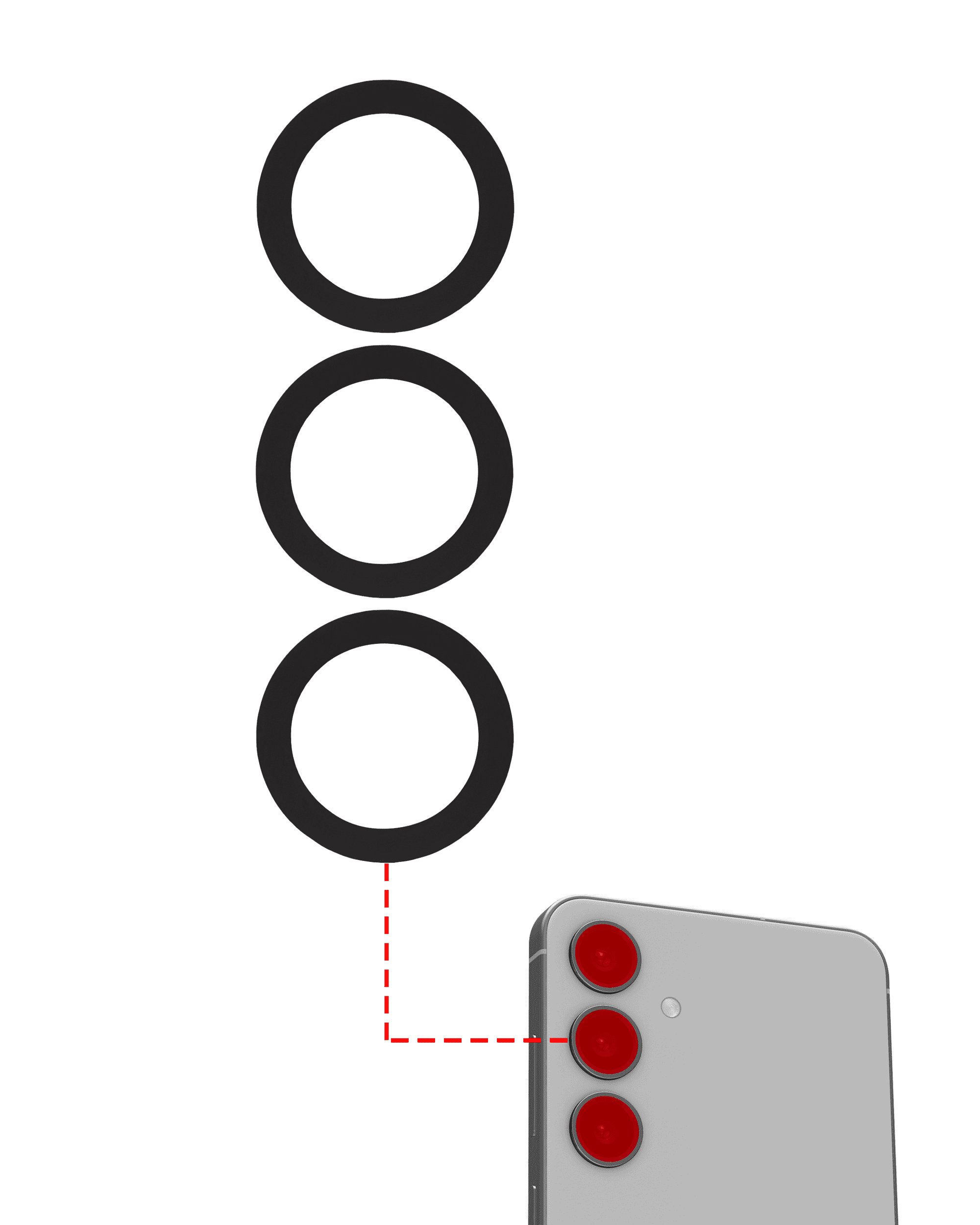 Camera Lens for Samsung Galaxy S24 Plus 5G EGFix