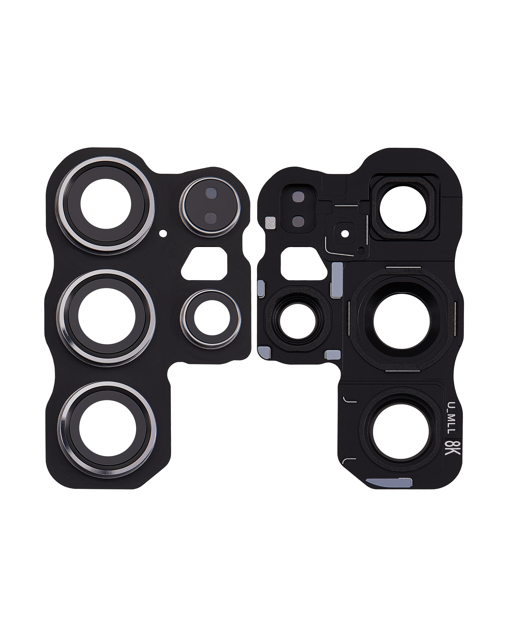 Camera Lens for Samsung Galaxy S24 Ultra 5G Titanium Black with Frame