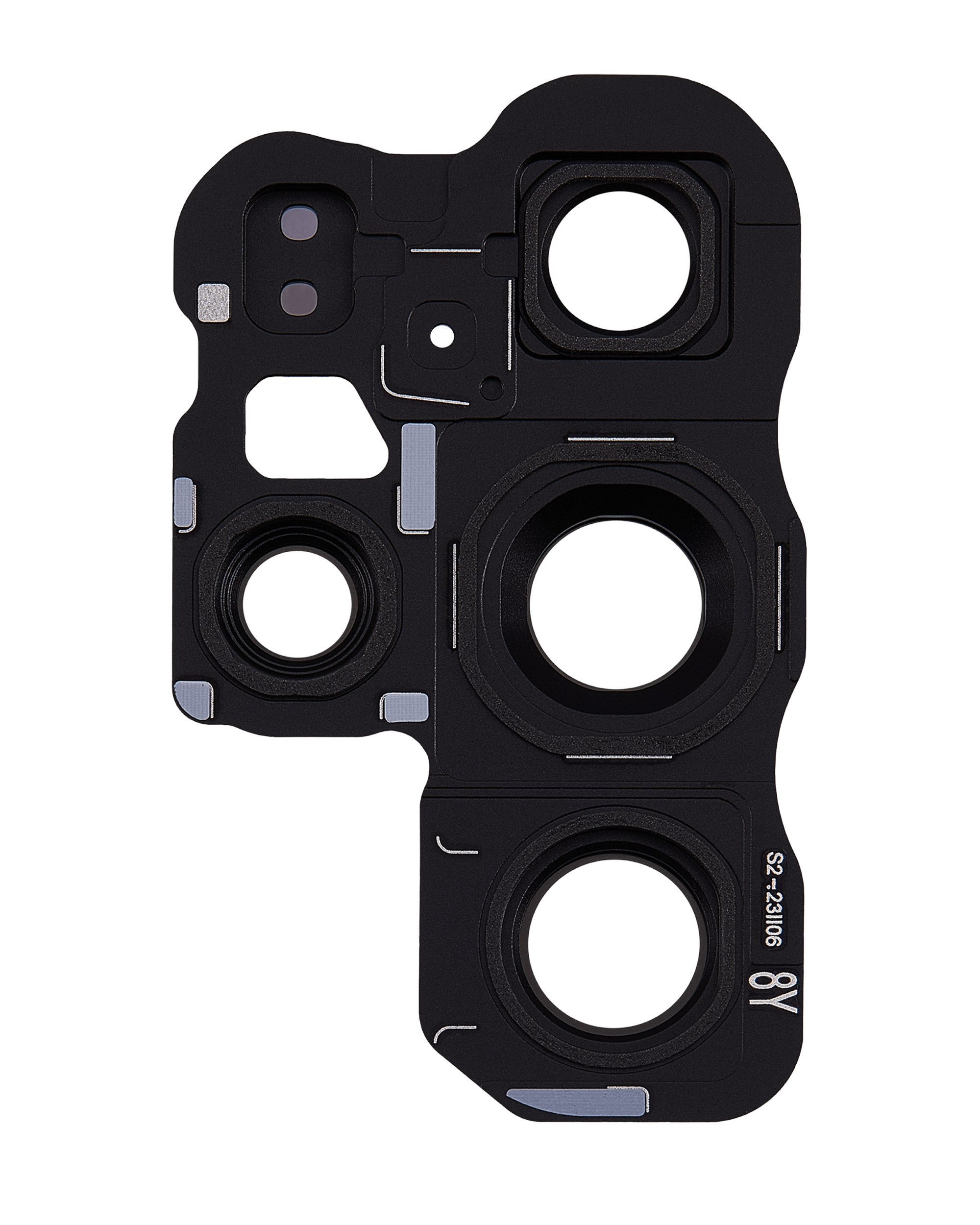 Camera Lens for Samsung Galaxy S24 Ultra 5G Titanium Yellow with Frame EGFix